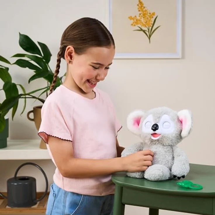 Moose Toys Little Live Pets - My Baby Koala Kiki, interaktives Spielzeug-Koala für Kinder ab 4 Jahren, aus softem Plüsch, reagiert auf Berührungen und Geräusche, AAA-Batterien – Bild 9