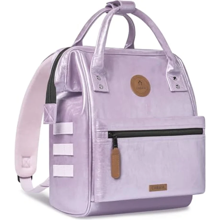 Cabaia Adventurer Iridescent Kinderrucksack S 32 cm, pink, 100% Polyurethan, 23 cm x 13 cm – Bild 4