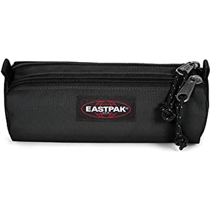 EASTPAK DOUBLE BENCHMARK Federmäppchen, 27 L - Black (Schwarz) - Zwei Fächer, 100% Nylon, Vegan – Bild 1
