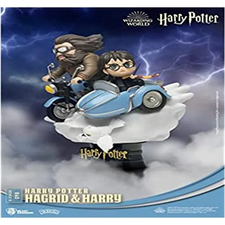 Beast Kingdom Harry Potter D-Stage PVC Diorama Hagrid & Harry New Version 15 cm