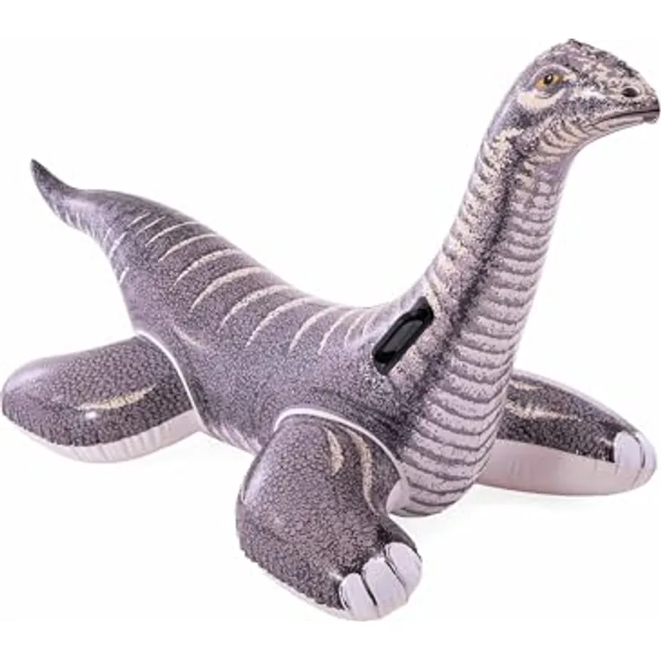 Intex Schwimmtier Ride-On Dinosaurier Brontosaurus, 178cm x 94cm, für Kinder ab 3 Jahren, 3 Luftkammern, reparierbar