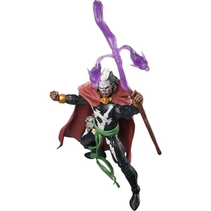 Marvel Legends Series Strange Tales Bruder Voodoo Action-Figur, 15 cm mit 5 Accessoires und Build-A-Figure Element (Blackheart) – Bild 3