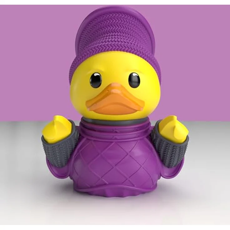 TUBBZ Erstausgabe: Star Trek - Guinan als Cosplaying-Gummiente Vinylfigur, ca. 9 cm groß, in stapelbarer Badewannen-Vitrine – Bild 4