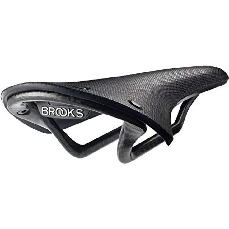 Brooks England Unisex-Erwachsene C13 Sattel, schwarz, 158mm – Bild 1