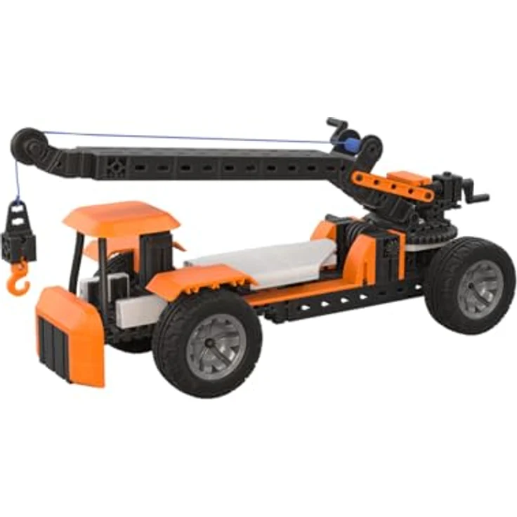 Fischertechnik Universal Max, Experimentierkasten mit vielfältigen Modellen wie Rennwagen und Helikopter, kreative Farben und Formteile – Bild 5