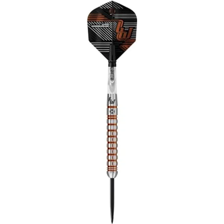 Harrows Luke Woodhouse G2, Dartpfeile aus 90 % Wolfram mit Predator-Ringgriff und Kupfer-Titannitrid-Beschichtung, 21 g – Bild 2