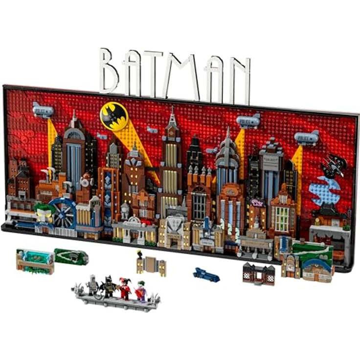 LEGO Batman 76271 - The Animated Series Gotham City™, Medium Klemmbausteine Set mit 4.210 Teilen und 4 Minifiguren – Bild 2