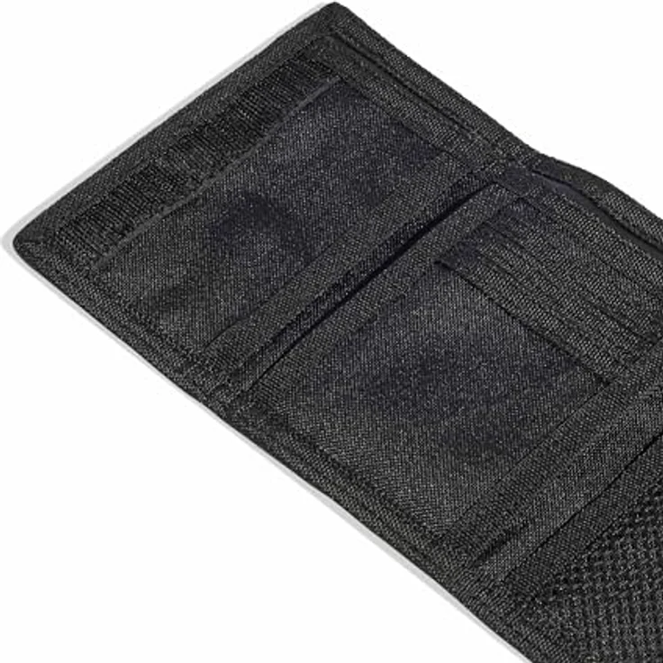 adidas Performance Power Wallet, Kinderportemonnaie mit Reißverschlusstasche, 25,5 cm x 13 cm, schwarz – Bild 4