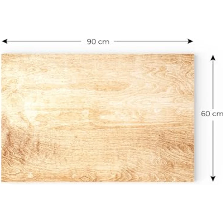 ALLboards Metallische Magnettafel MetalBoard, abwischbar und vollständig magnetisch, Massivholz, 0,5 mm stark, leicht und sicher in der Anwendung – Bild 3