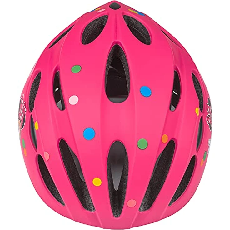 Seven Polska Unisex Jugend Minnie Mouse Fahrradhelm, Mehrfarbig, Einheitsgröße - Original Lizenzware Disney, verstellbar & belüftet, ca. 52-56cm, nur 210g – Bild 4