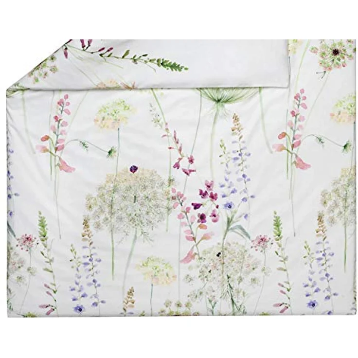 ESTELLA Kuschelflanell Bettwäsche Meadow, grün, 1 Bettbezug 155 x 220 cm + 1 Kissenbezug 80 x 80 cm, atmungsaktiv und temperaturausgleichend, Öko-Tex Standard 100 – Bild 3