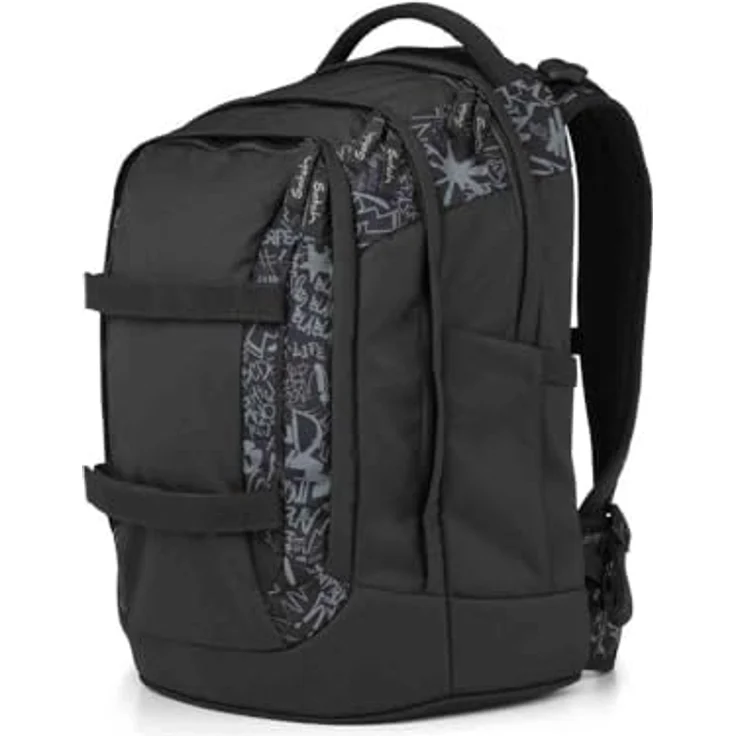 Satch Pack Schulrucksack Set 2tlg. inkl. Schlamperbox, 30 Liter Volumen, Street Ink – Bild 3