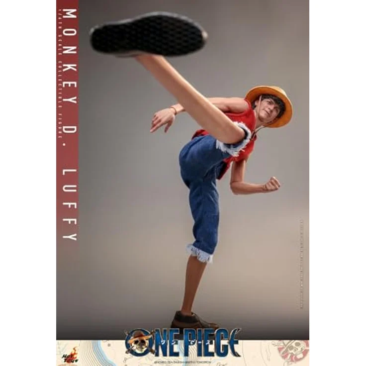 Hot Toys One Piece (Netflix) Actionfigur 1/6 Monkey D. Ruffy, 31 cm mit Zubehörteilen und Figurenständer in Fensterbox – Bild 2