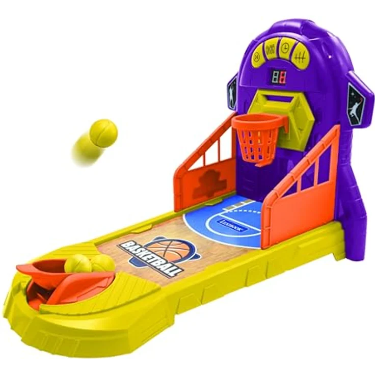 Lexibook JG910, Elektronisches Tisch-Basketballspiel mit Lichtern und Geräuschen, 3 Schwierigkeitsgrade, Einzel- und Mehrspielermodus, für Kinder ab 5 Jahren – Bild 3