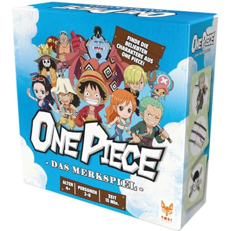 Topi Games ANF2-MI-132001, Brettspiel im One Piece Design mit 50 Karten und 2 Schwierigkeitsstufen – Bild 3