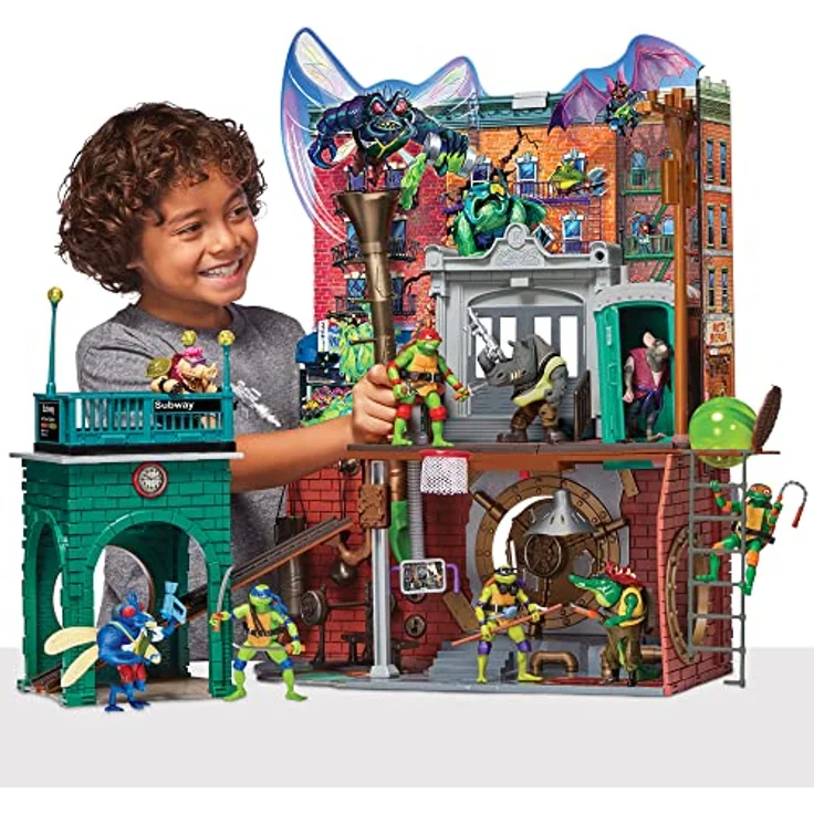 Teenage Mutant Ninja Turtles - Movie Sewer Lair Playset – Bild 2