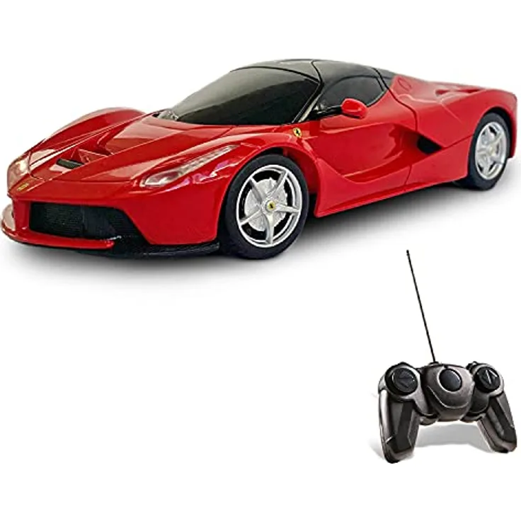 Mondo Motors, FERRARI LAFERRARI, Modell im Maßstab 1: 24, Geschwindigkeit bis zu 8 km / h, Spielzeugauto für Kinder - 63278