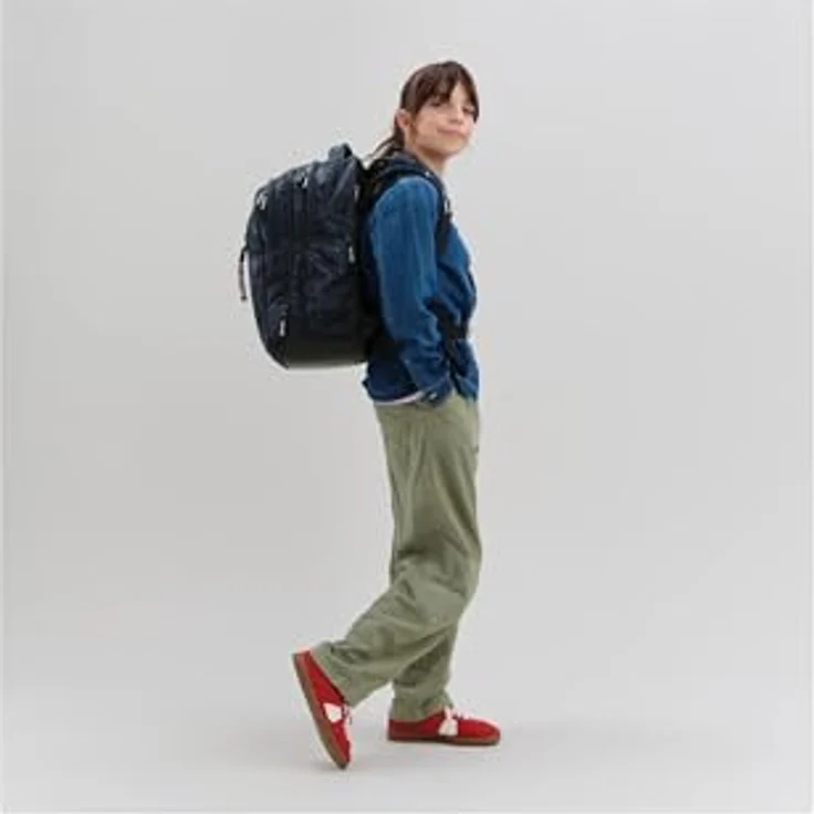 Satch Schulranzen MATCH Midnight Jungle, ergonomischer Schulrucksack mit 30 + 5 Litern, 4 Fächern und Your-Size-System – Bild 6