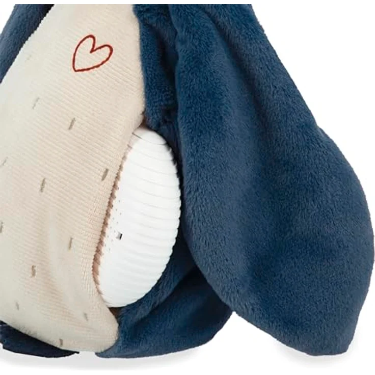 Kaloo Complices Baby Plüschtier, Blauer Pinguin mit weißem Rauschen und Aufnahmefunktion, 25 cm, ab Geburt, K212001 – Bild 5