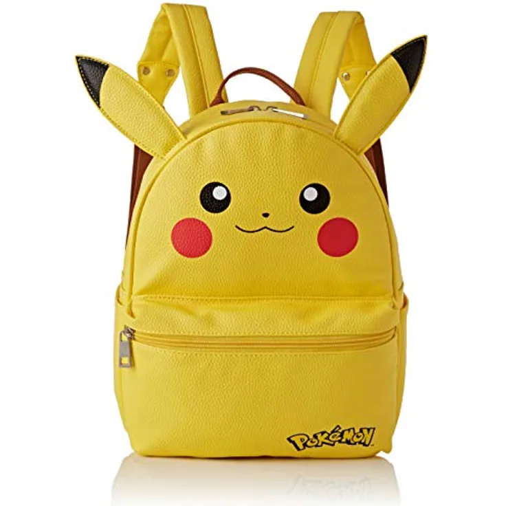 DIFUZED Sac à dos jaune motif Pikachu Kinder-Rucksack, 41 cm, Gelb (Jaune), 71300007961