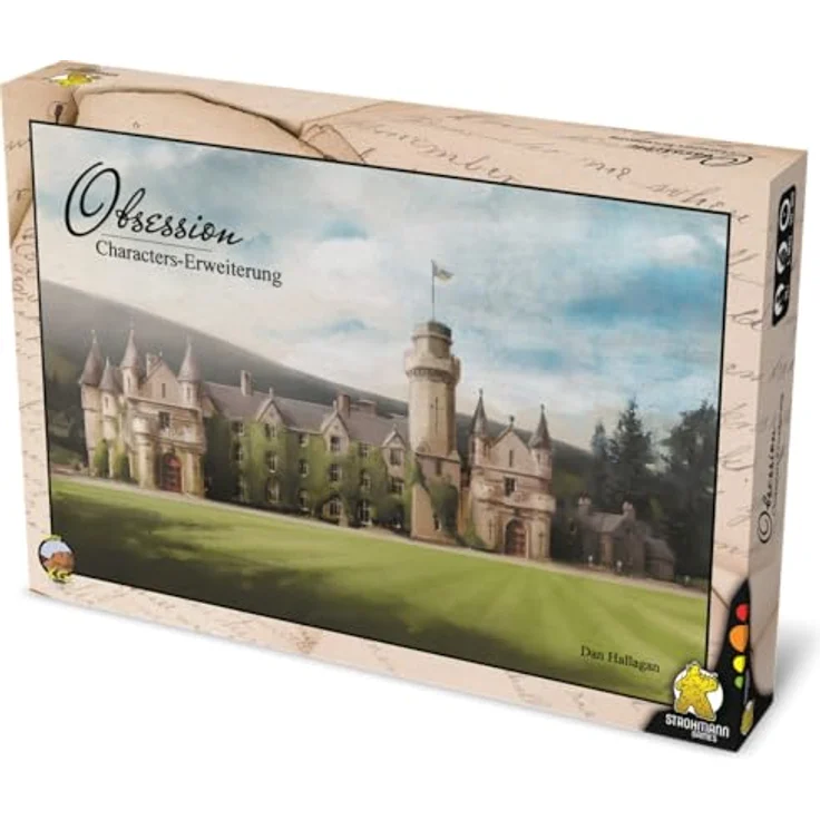 Marcel Straub Obsession: Characters [Erweiterung] - Brettspiel mit neuen Charakteren, Zielkarten und kooperativem Spielmodus – Bild 1