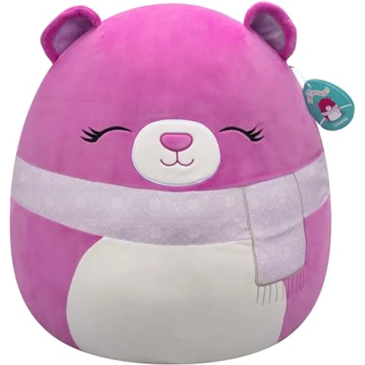 Squishmallows SQCR06655 - Crisanta der Bär 50 cm, offizielles Jazwares Plüsch, superweiches Kuscheltier, braun