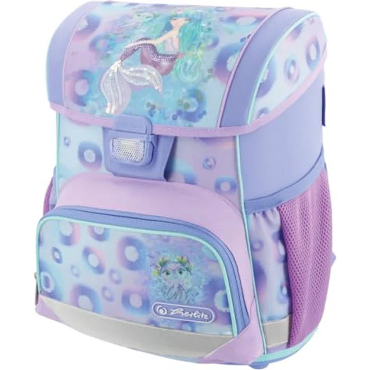 Herlitz Schulranzen Loop Mystic Mermaid, Leer, Außenmaße 275 x 375 x 238 mm, Gewicht 0,867 kg – Bild 5