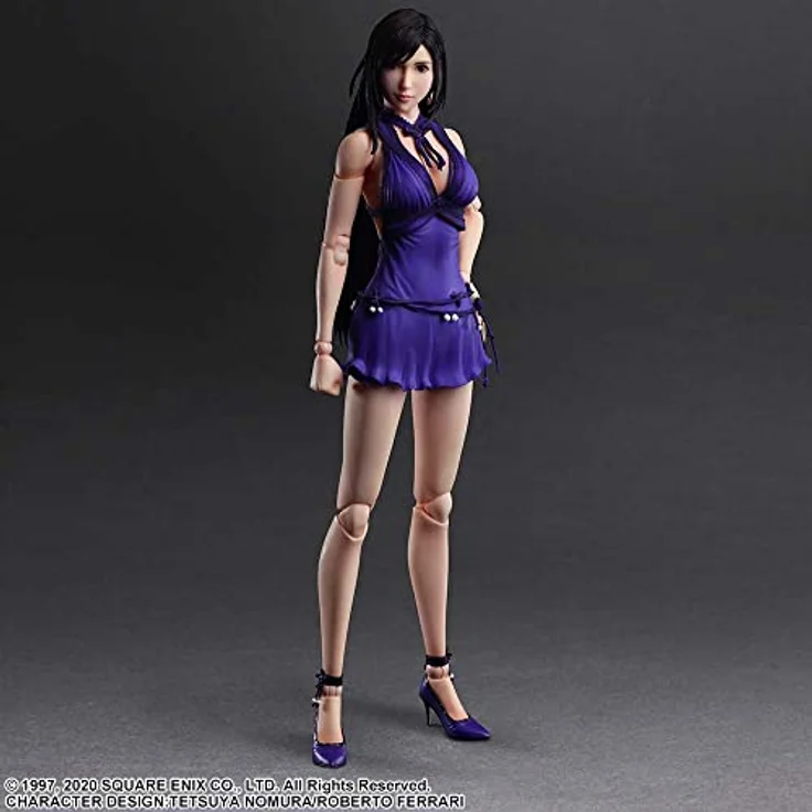 Square Enix Final Fantasy VII - Remake: Tifa Lockhart Dress - limitierte Sammelfigur, 26cm, original – Bild 3