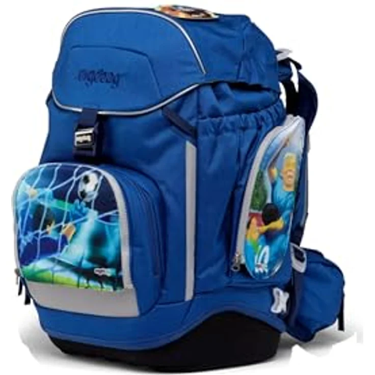 ergobag Schulranzen Zippies, kunterbunter Rucksack mit austauschbaren Zippies für individuelles Design – Bild 3