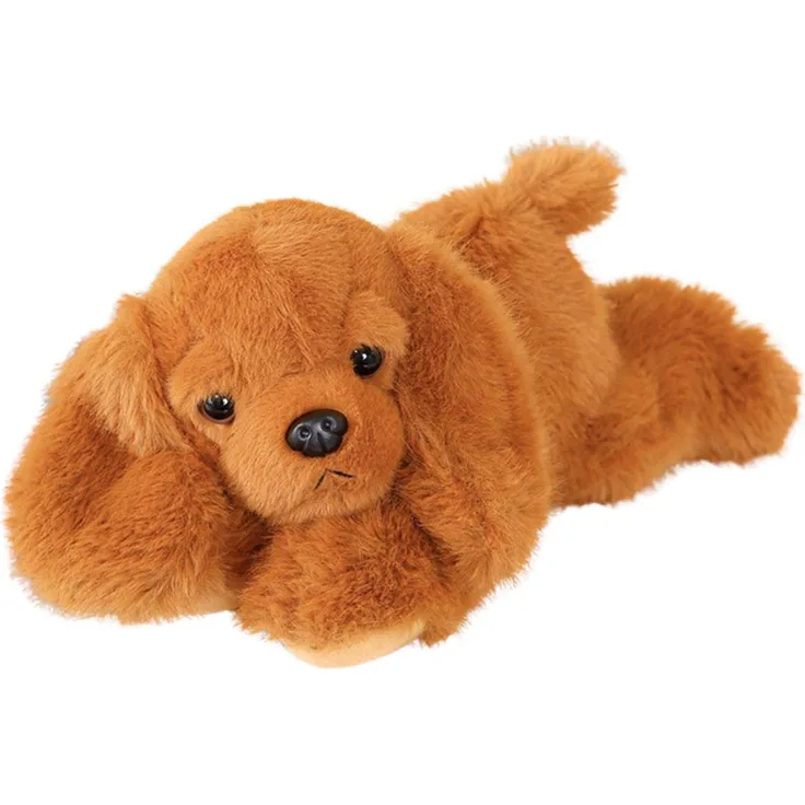 Wisam Plüsch Cocker Spaniel Hund, gewichtete Pfoten, warmbraun, 30 cm