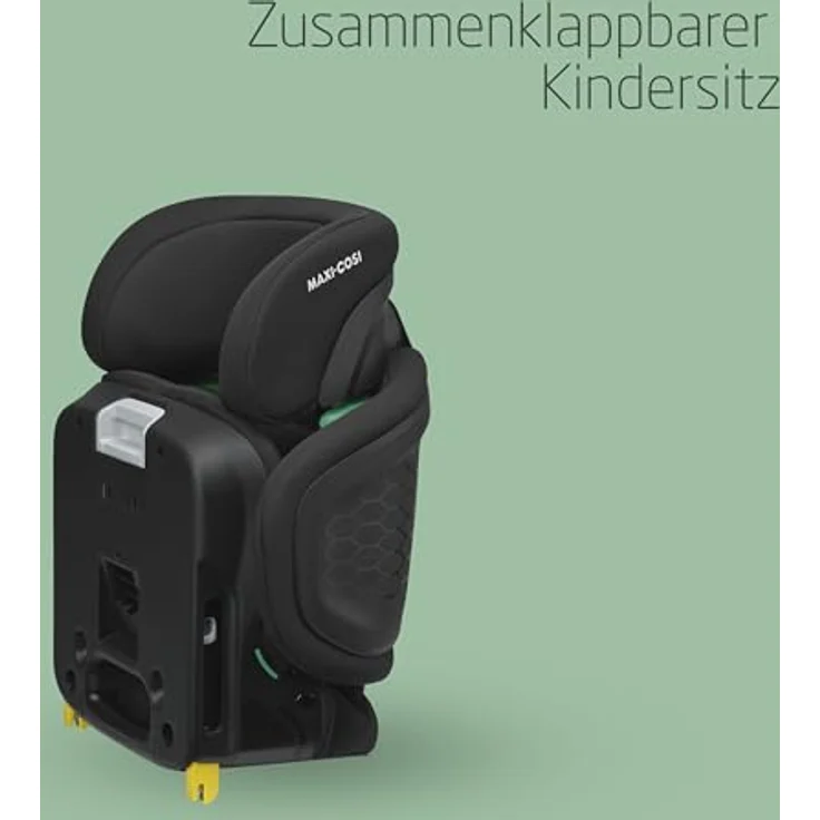 Maxi-Cosi Tanza i-Size, Kindersitz mit G-CELL-Schutz, 10 Kopfstützenpositionen, faltbar, gepolstert, für Kinder 100-150 cm – Bild 3