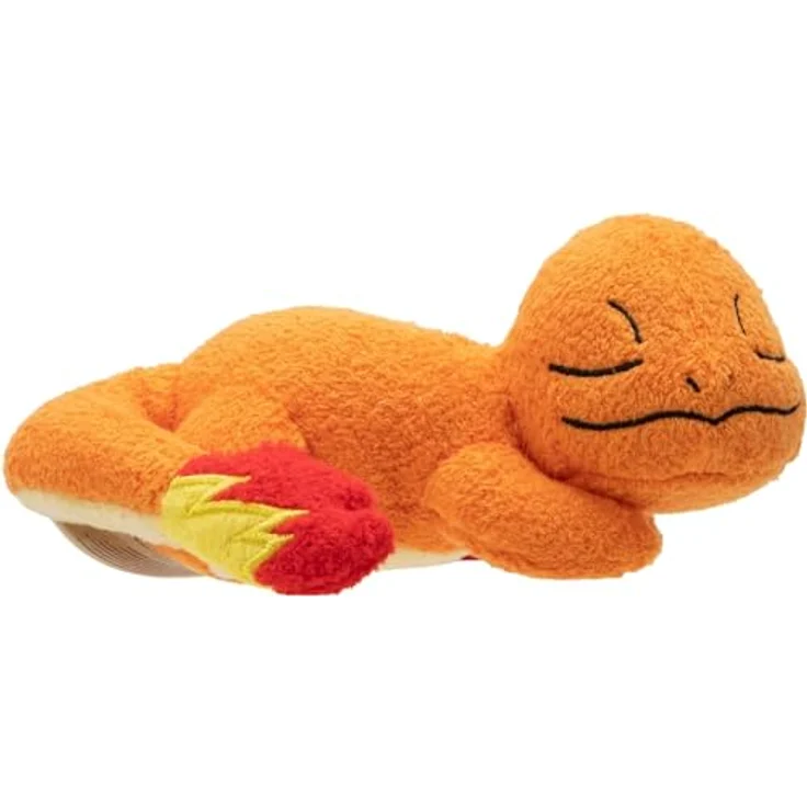 Pokémon Charmander Sleeping Plush, 5-Zoll Premium Plüsch in Multicolor, perfektes Kuscheltier – Bild 1