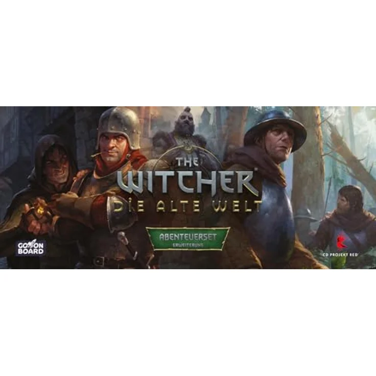 Asmodee Go on Board GOBD0006 Spiel, Mehrfarbig, Bunt - Erweiterung für The Witcher: Die Alte Welt mit 200 Karten und 12 Questmarkern – Bild 2