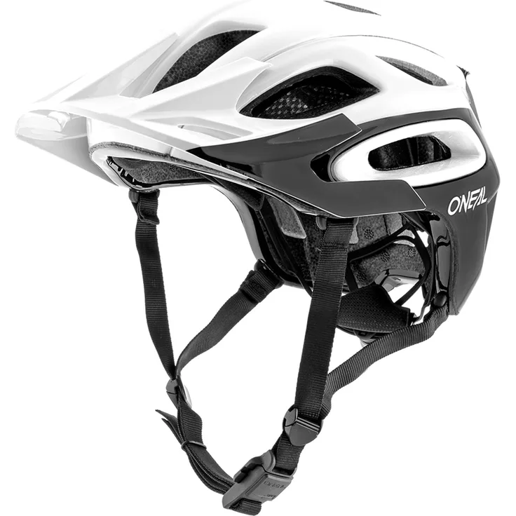 O'Neal Orbiter II Solid Kinderfahrradhelm, Cone-Head Technologie, Fidlock Magnetverschluss, Weiß, Grösse XXS/S