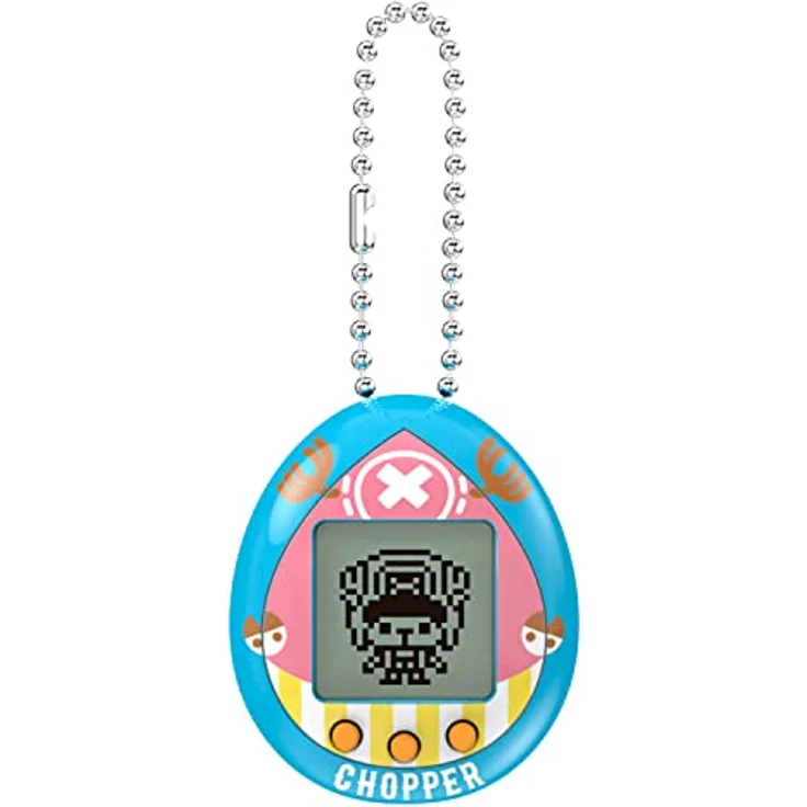 Bandai One Piece Chopper Tamagotchi, virtuelles Haustier mit Minispielen, multilingual (Deutsch, Englisch, Französisch, Italienisch) – Bild 3