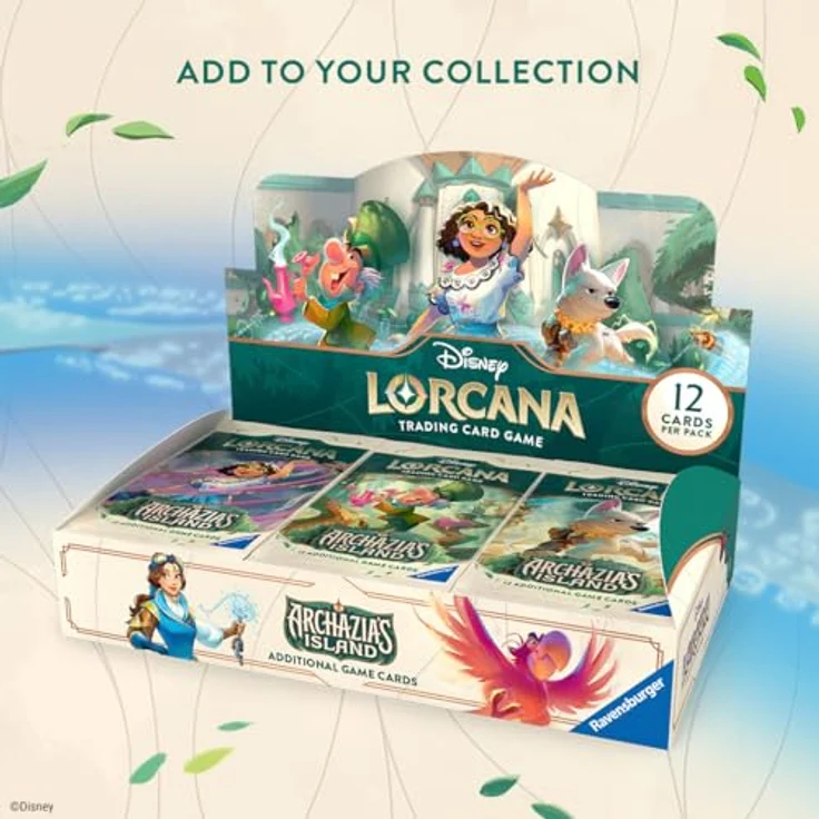 Ravensburger Disney Lorcana Trading Card Game: Archazias Insel - Englisch, Booster Display mit 24 Booster Packs – Bild 5