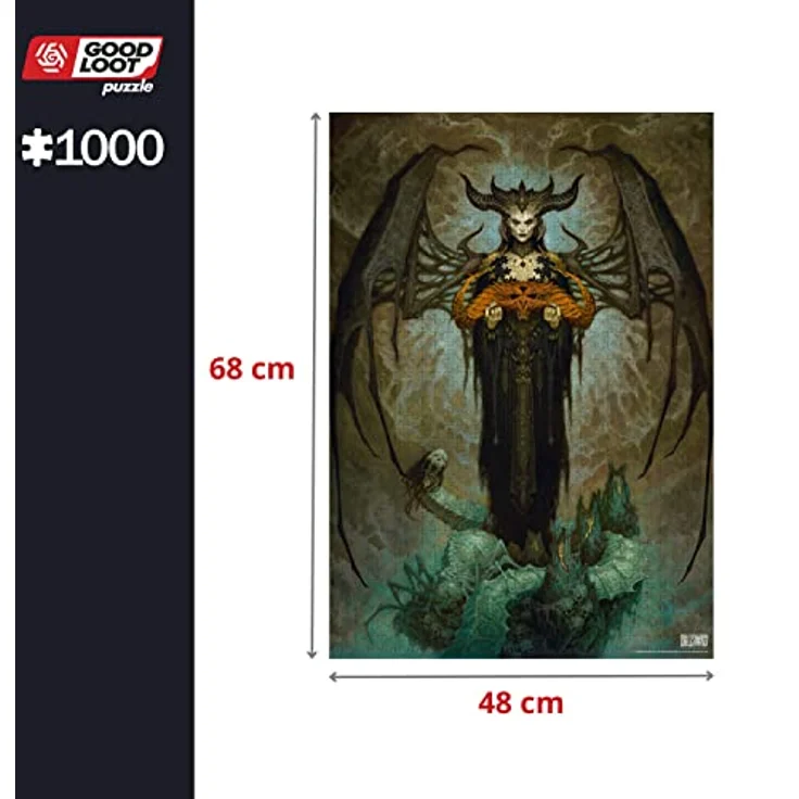 Good Loot Cenega - Puzzle, Mehrfarbig mit engagierten Grafiken und optimaler Verarbeitung – Bild 4