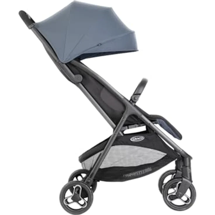 Graco Myavo™ Reisebuggy, leicht und schnell zusammenklappbar, ab Geburt bis ca. 4 Jahre, blau Stormy – Bild 3