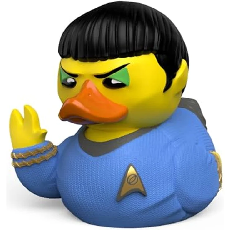 TUBBZ Kleine Spock Sammelbare Vinyl-Gummientenfigur, 5 cm groß, Offizielles Star Trek Merchandise – Bild 1
