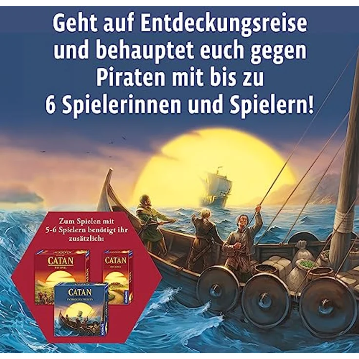 Catan - Entdecker & Piraten Ergänzung 5/6 Spieler 2022 – Bild 5