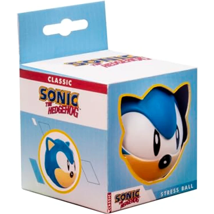 Sonic The Hedgehog Anti Stress Peg, Stressball in Taschenformat zur stressfreien Entspannung – Bild 3