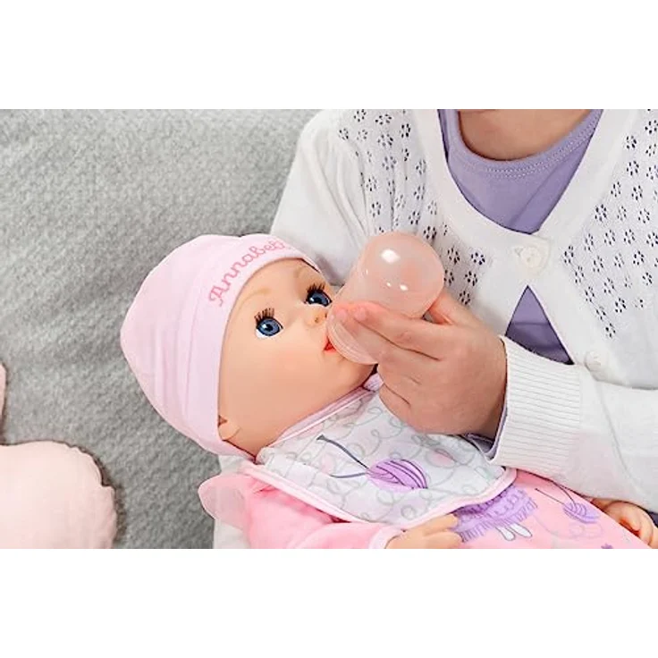 Zapf Creation® Baby Annabell Active Annabell, 43 cm große Babypuppe mit realistischen Bewegungen und Geräuschen, inklusive Schnuller und Fläschchen, für Kinder ab 3 Jahren – Bild 4