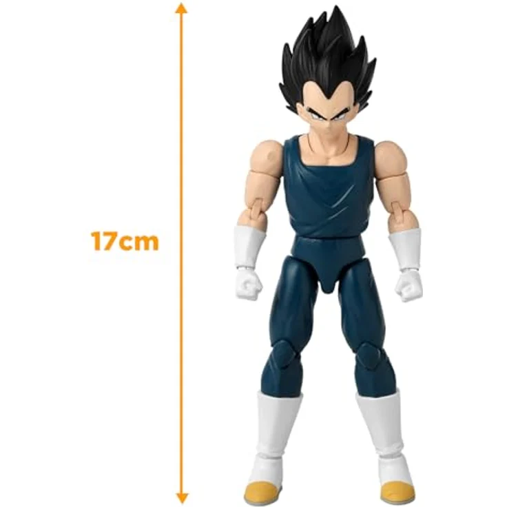 Bandai Dragon Stars - Vegeta, 6,5 Zoll Actionfigur mit 16 Gelenkpunkten und detaillierter Verarbeitung – Bild 3