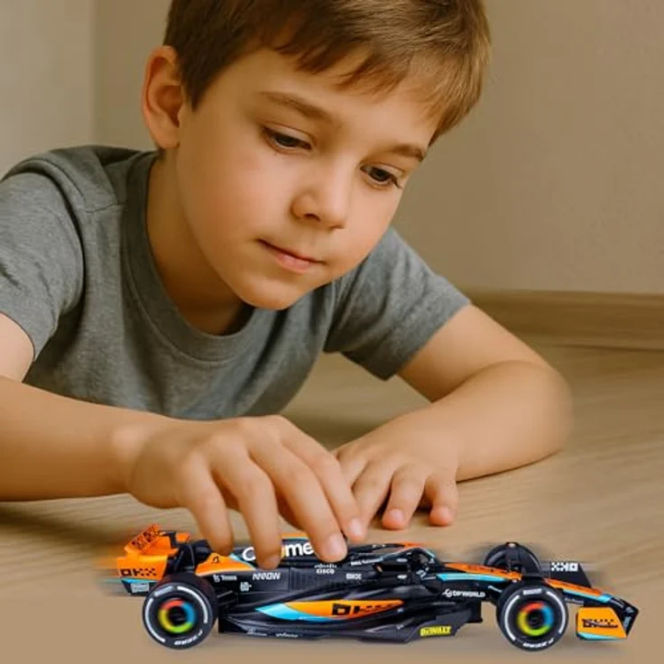 Schwarz Kitchen McLaren MCL60 2023 Diecast Modellfahrzeug 1:24, schwarz – Bild 2