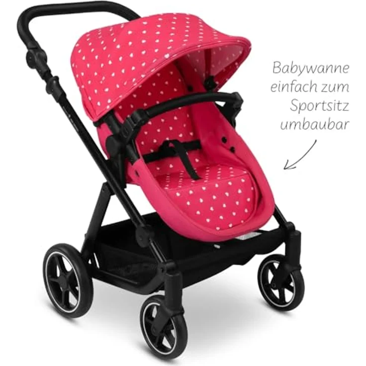 ABC Design Migno - Candy, Puppenwagen für Puppen bis 53 cm – Bild 4