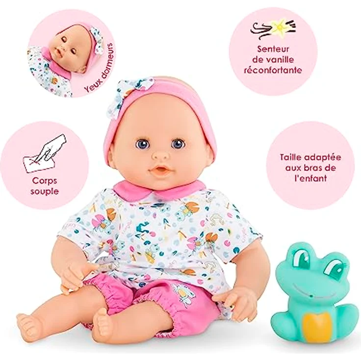 Corolle - Meine erste Puppe, Baby-Badewanne, Ozean, 30 cm, ab 18 Monaten, 9000100650 – Bild 2