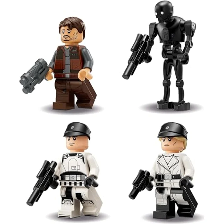 LEGO Star Wars™ 75399 Rebel U-Wing Starfighter Bausatz, 594 Teile, mit 3 Minifiguren und K-2SO, Mehrfarbig – Bild 5
