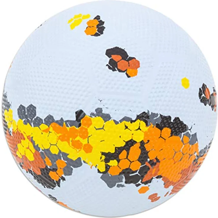 Betzold Sport Schulhof-Fußball, robuster Ball in Größe 5 für Pausenspaß im Freien, pflegeleichte Gummihülle – Bild 3