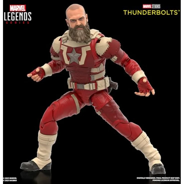 Hasbro Marvel Legends Series Yelena Belova und Red Guardian Action-Figuren, 15 cm groß mit 11 Zubehörteilen und über 20 Bewegungspunkten, im Fensterschachtel-Design – Bild 3