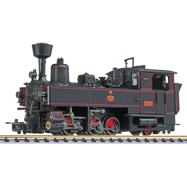 Liliput Dampflokomotive Typ U U40 STLB Ep.VI, Spur H0, historische Schmalspurlokomotive der k.k. Österreichischen Staatsbahnen – Bild 1